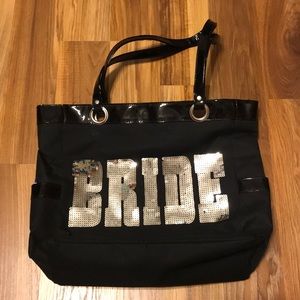 BRIDE sequin Tote Bag